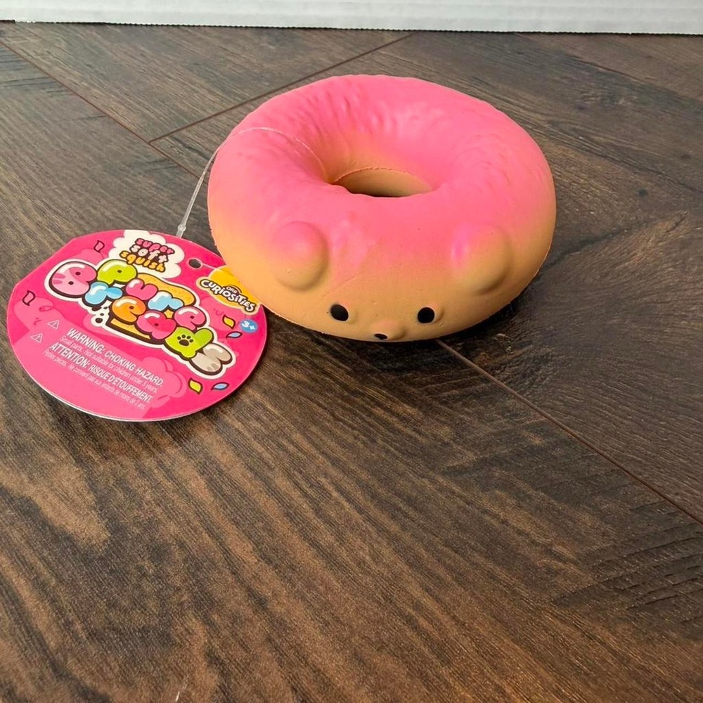 ORB Curiosities Pink Pure Bread Squishy Donut